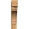 Ekena Millwork Merced Block Rough Sawn Bracket, Western Red Cedar, 4"W x 20"D x 20"H BKT04X20X20MRC05RWR - alternate 3